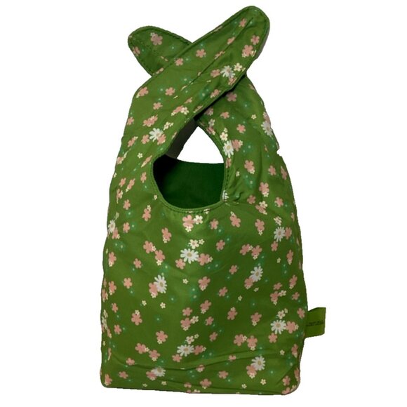 Marc Jacobs Daisy Wild Green Corduroy Tie Top Pouch Floral Fabric Bag EDP 5PC - Picture 10 of 13